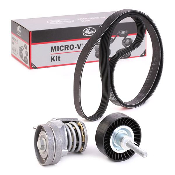 GATES K076PK1735 Комплект ремня приводного VAG 1.6 FSI