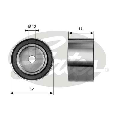 GATES WP0172 Водяной насос DriveAlign®