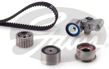 GATES K015537XS Ремень ГРМ (223 зуб., 27mm) + 4 ролика 7883-11253