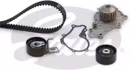 GATES KP15656XS Комплект ремня ГРМ FORD/PEUGEOT/CITROEN/VOLVO 1.5D-1.6D 09- (с помпой)