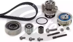 GATES KP25649XS1 Комплект ремня ГРМ VAG 1.2D-2.0D 04- (с помпой)