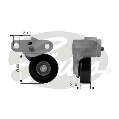 GATES T38159 Натяжной ролик привода вспомогательных агрегатов DriveAlign®