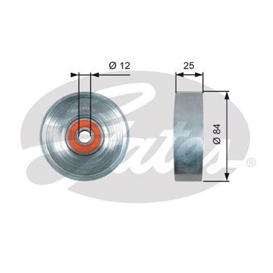 GATES T39178 Натяжной ролик привода вспомогательных агрегатов DriveAlign®
