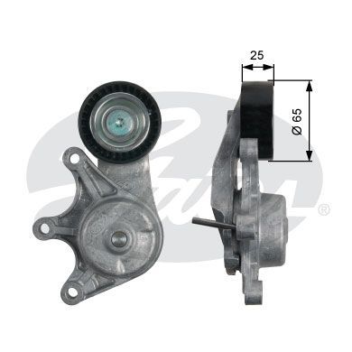 GATES T39191 Натяжной ролик привода вспомогательных агрегатов DriveAlign®