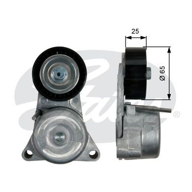 GATES T39194 Ролик натяжной поликлинового ремня MERCEDES-BENZ: S-CLASS (W222)