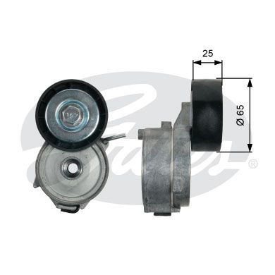 GATES T39211 Ролик натяжителя 7808-21611