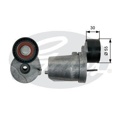 GATES T39226 Натяжитель ремня приводного BMW E60/70/83/F10/01 2.0D-3.0D 07-