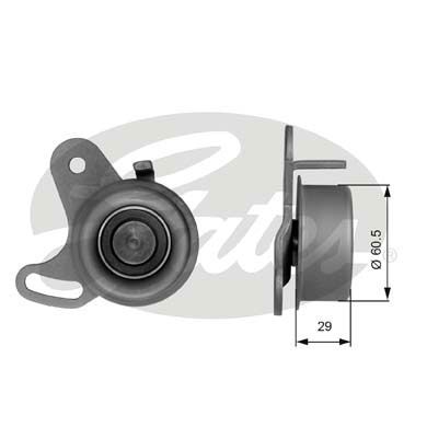 GATES T41037 Натяжной ролик привода ГРМ PowerGrip®