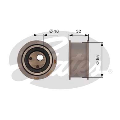 GATES T42041 Натяжной ролик привода ГРМ PowerGrip®