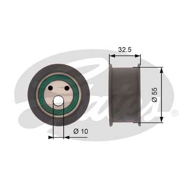GATES T42041A Натяжной ролик привода ГРМ PowerGrip®