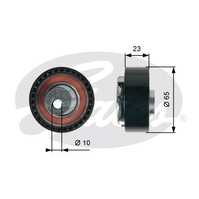 GATES T43228 Ролик грм granta 1.6