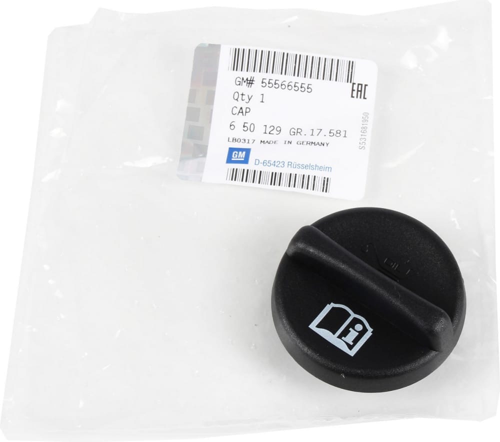 GENERAL MOTORS 55566555 Крышка маслозаливной горловины