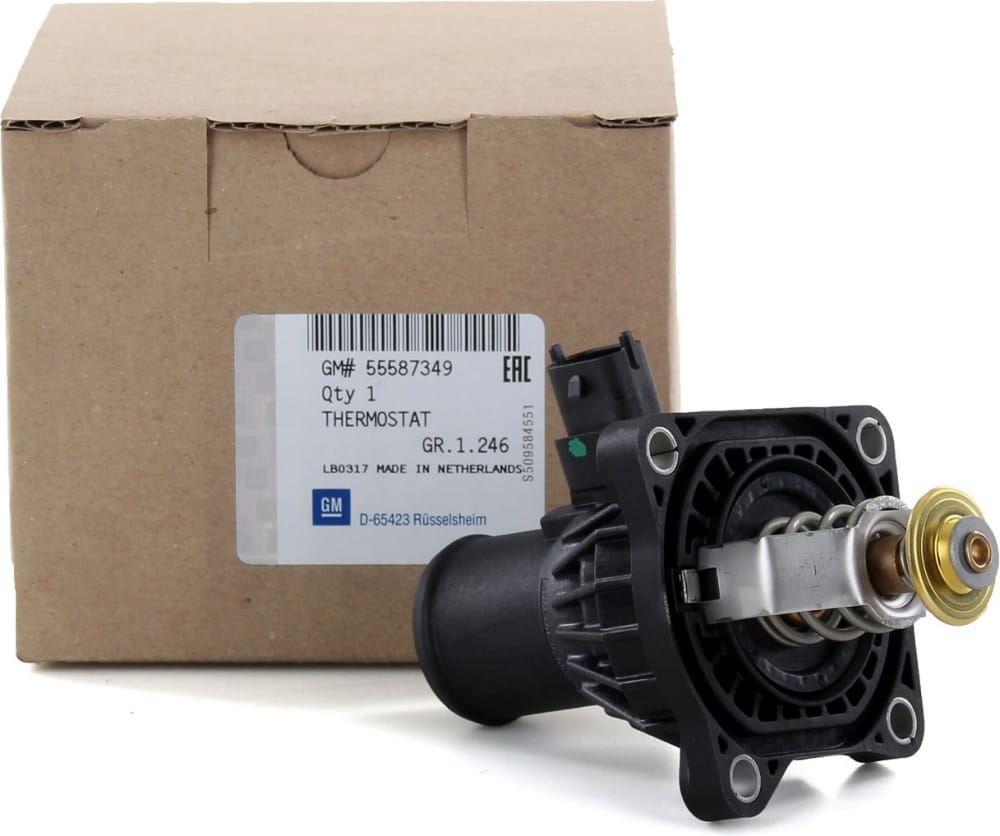 GENERAL MOTORS 55587349 Термостат CHEVROLET/OPEL AVEO/CRUZE/ASTRA J/INSIGNIA 1.4/1.6/1.8 2005 =>