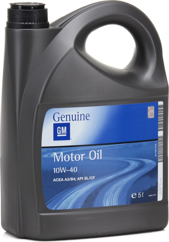 GENERAL MOTORS 93165216 Масло моторное OPEL 10W-40 5л.