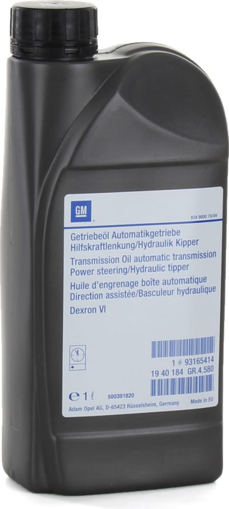 GENERAL MOTORS 93165414 Масло трансмиссионное ATF OPEL 1л.