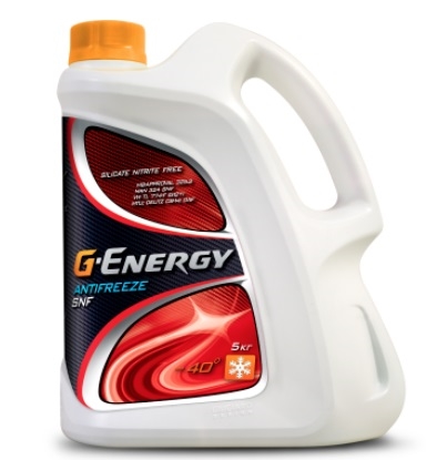 G-ENERGY 2422210100 Антифриз g12/g+12 g energy antifreeze snf 40 готовый (красный) 5кг