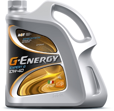 G-ENERGY 253140267 Масло моторное 10w40 g energy 4л полусинтетика g energy expert g cd/sg купить в Самаре