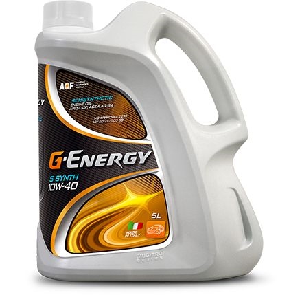 G-ENERGY 253142064 Масло моторное 10w40 g energy 5л полусинтетика g energy s synth a3/b4 италия купить в Самаре