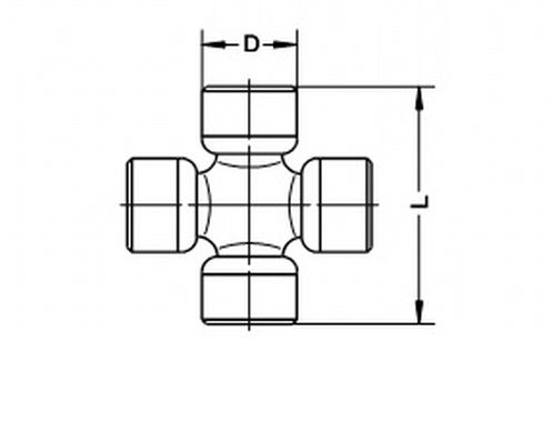 GKN-SPIDAN U126 Крестовина