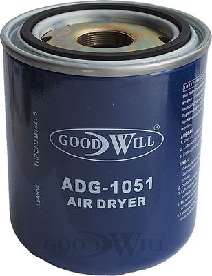 GOODWILL ADG1051 Фильтр осушитель воздуха пневмосистемы купить в Самаре