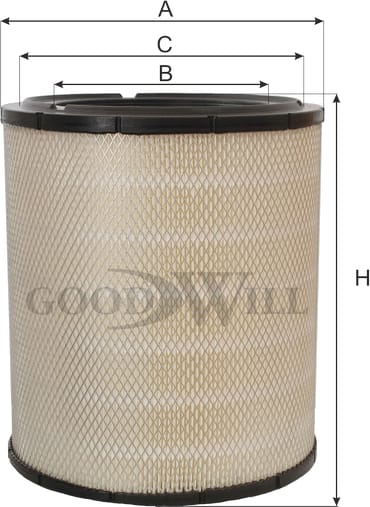 GOODWILL AG1029 Фильтр воздушный (внешний)
