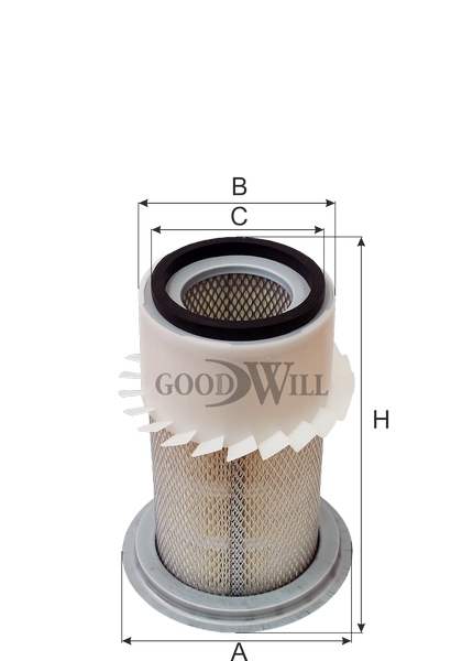 GOODWILL AG1047 Фильтр воздушный (внешний)