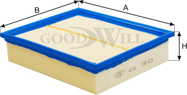 GOODWILL AG106 Фильтр воздушный