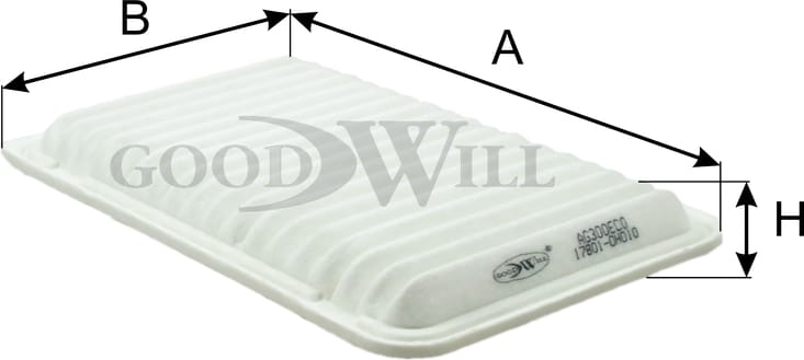 GOODWILL AG300ECO Фильтр воздушный