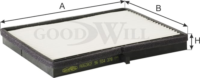 GOODWILL AG628CF Фильтр салона