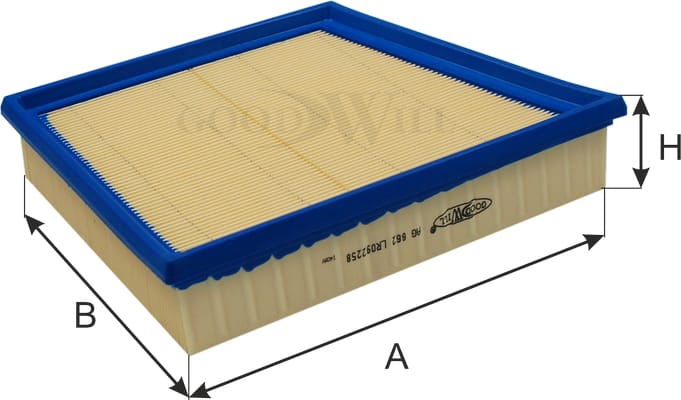 GOODWILL AG662 Фильтр воздушный