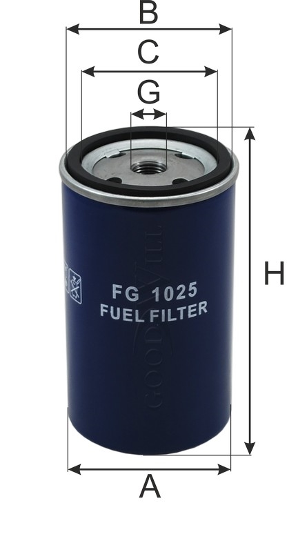 GOODWILL FG1025 Фильтр топливный
