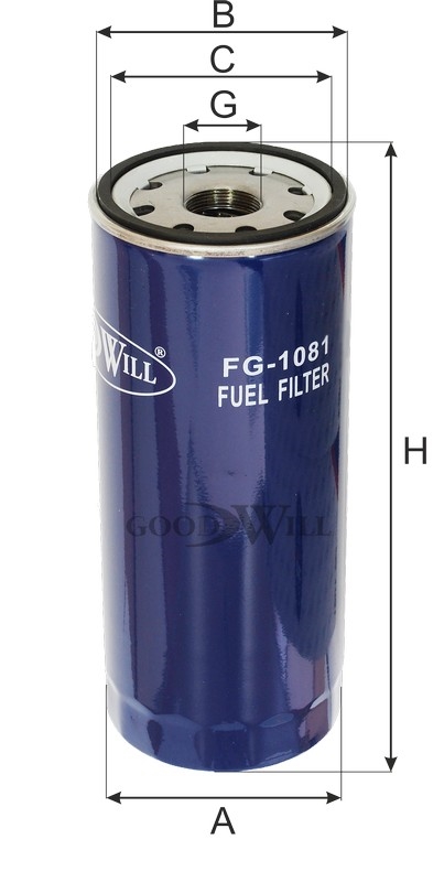GOODWILL FG1081 Фильтр топливный