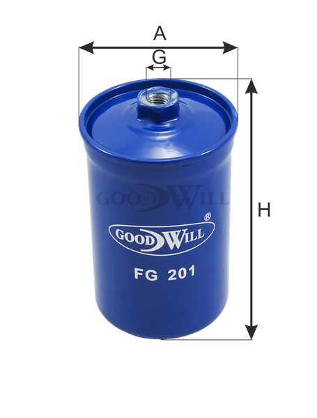 GOODWILL FG201 Фильтр топливный