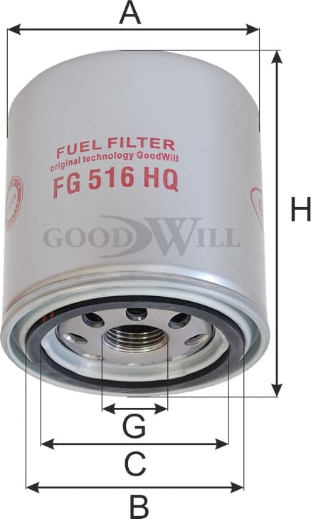 GOODWILL FG516HQ Фильтр топливный