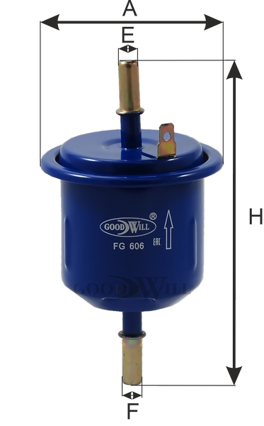 GOODWILL FG606 Фильтр топливный FG606