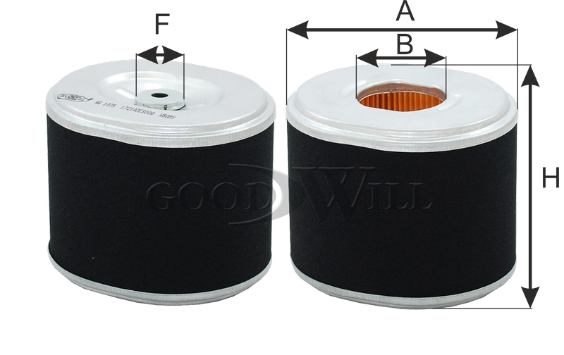 GOODWILL AG1075 Фильтр воздушный AG1075