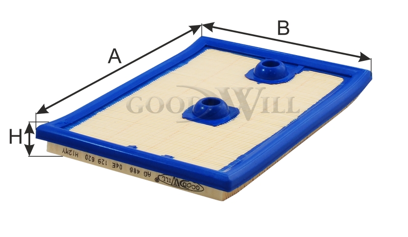 GOODWILL AG486 Фильтр воздушный