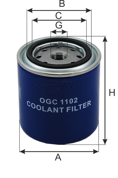 GOODWILL OGC1102 Фильтр охлаждающей жидкости