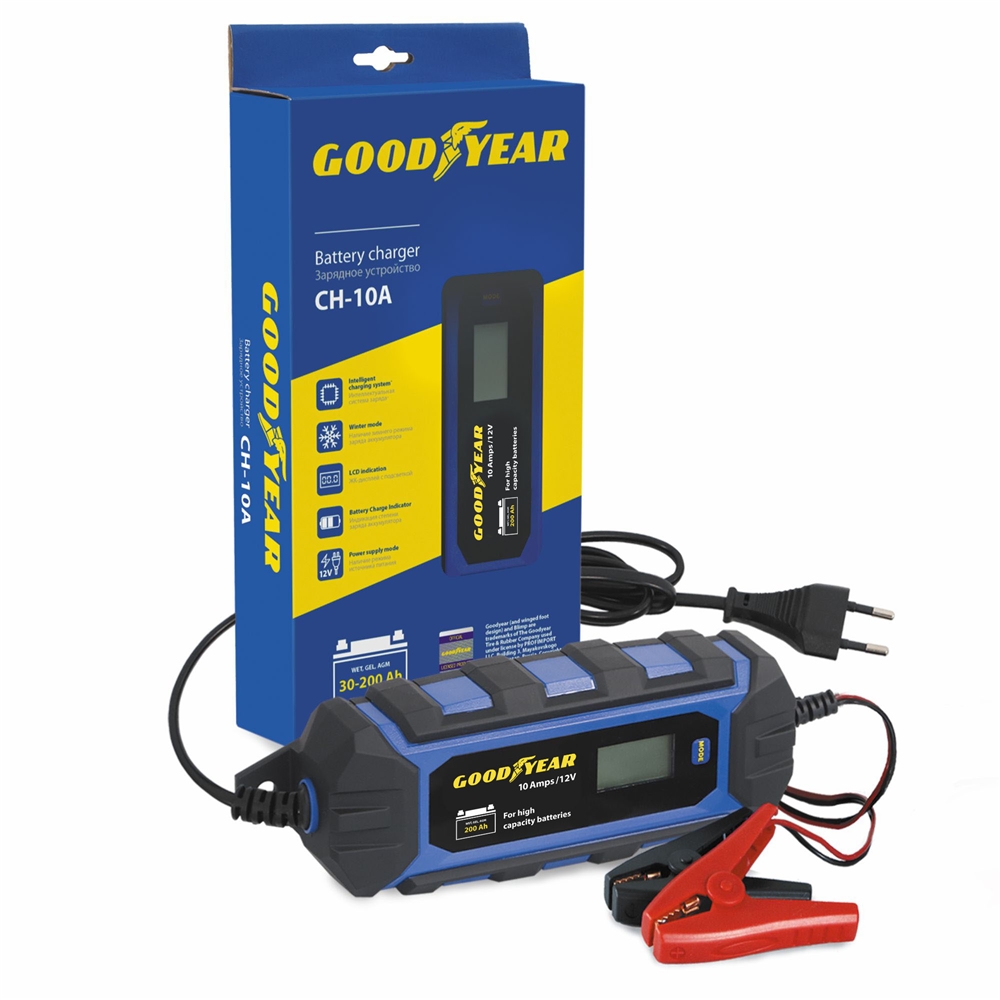 GOODYEAR GY003003 Зарядное устройство электронное Goodyear CH-10A, шт