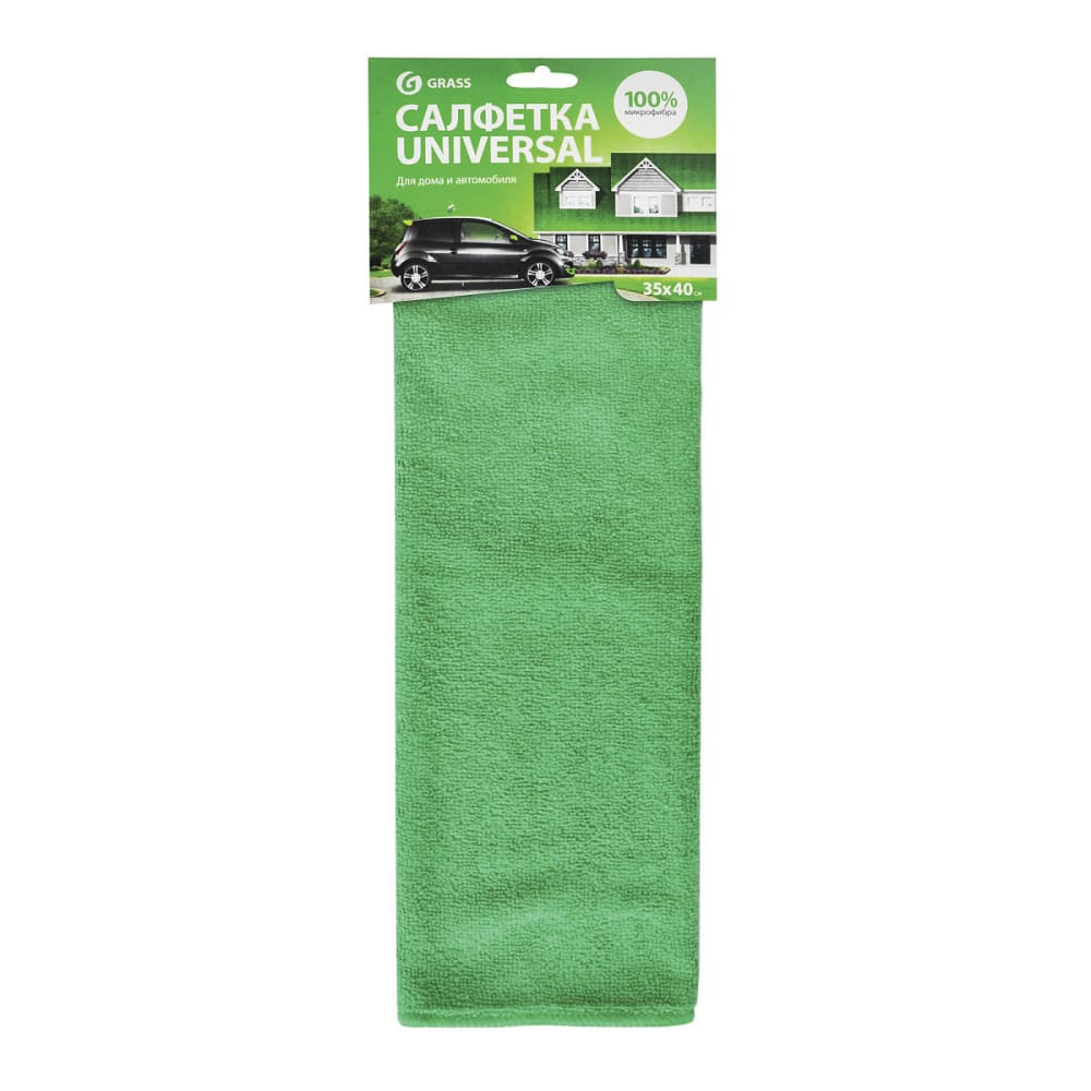 GRASS IT0306 Салфетка микрофибра универс 35*40 1шт УПАК