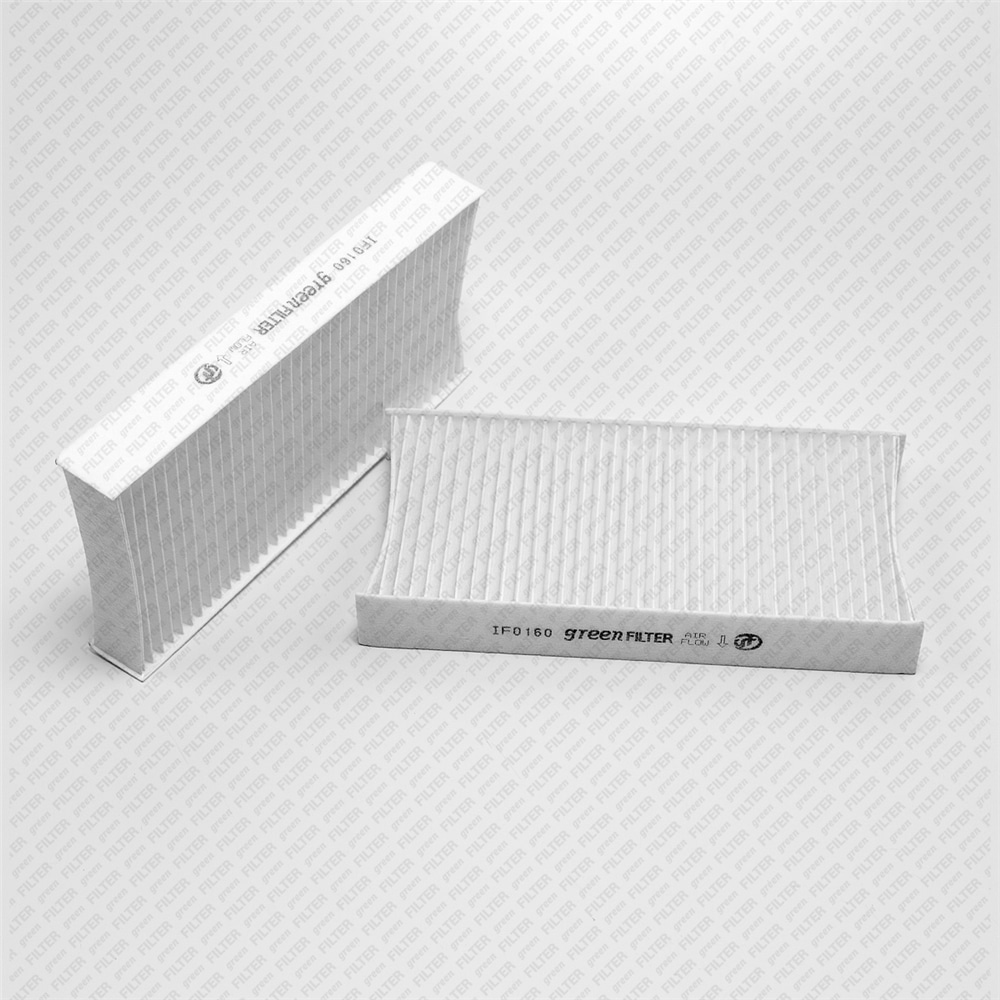 GREEN FILTER IF0160 Фильтр салона, комплект