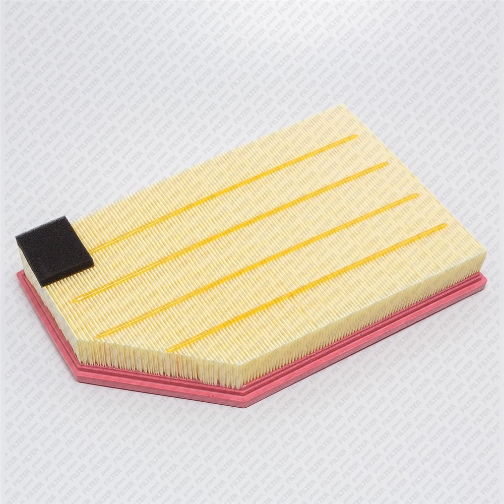GREEN FILTER LF0334 Фильтр воздушный VOLVO S80 II 06=>, V70 05=>, XC70 07=>