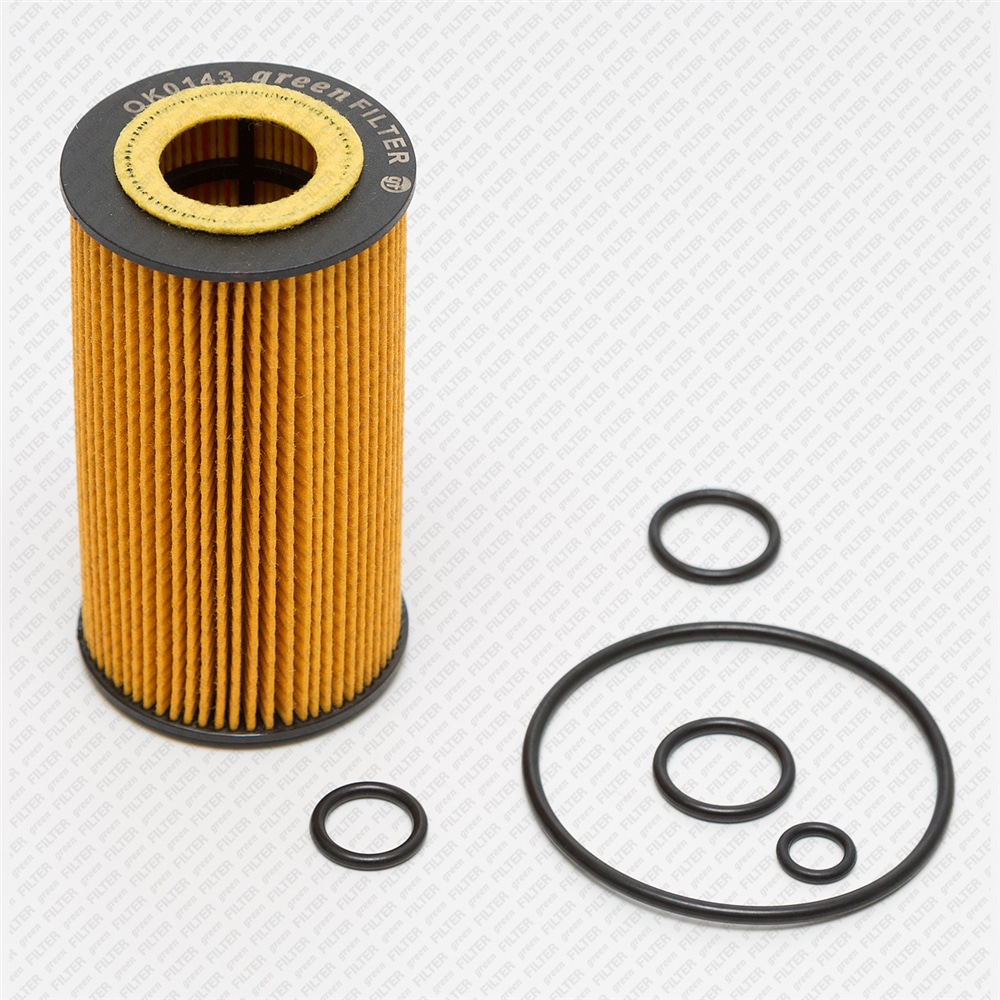 GREEN FILTER OK0143 Фильтр масляный MERCEDES-BENZ C-CLASS 97=>, E-CLASS 96=>, SPRINTER 06=>