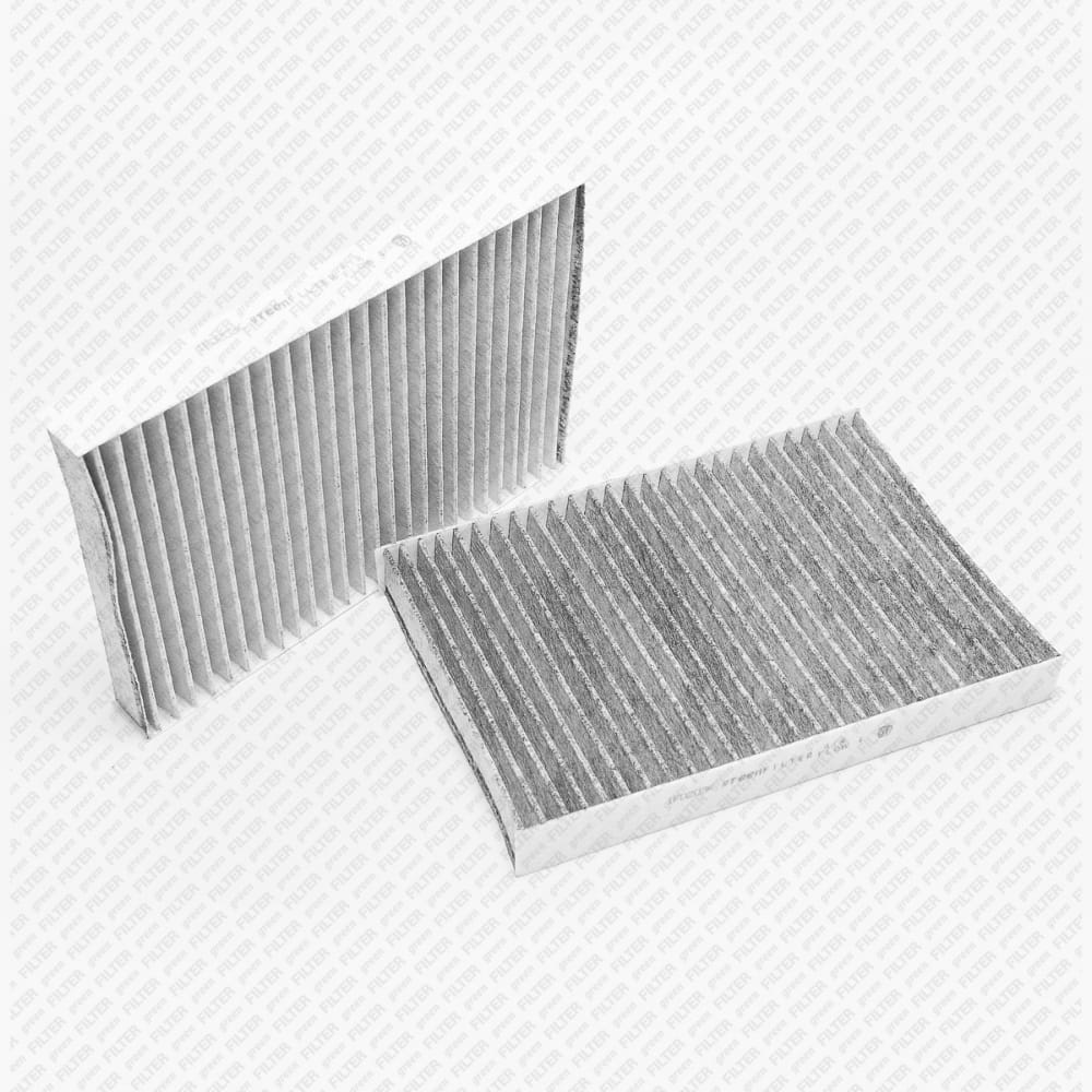 GREEN FILTER IF0203K Фильтр салона, комплект [Угольный]