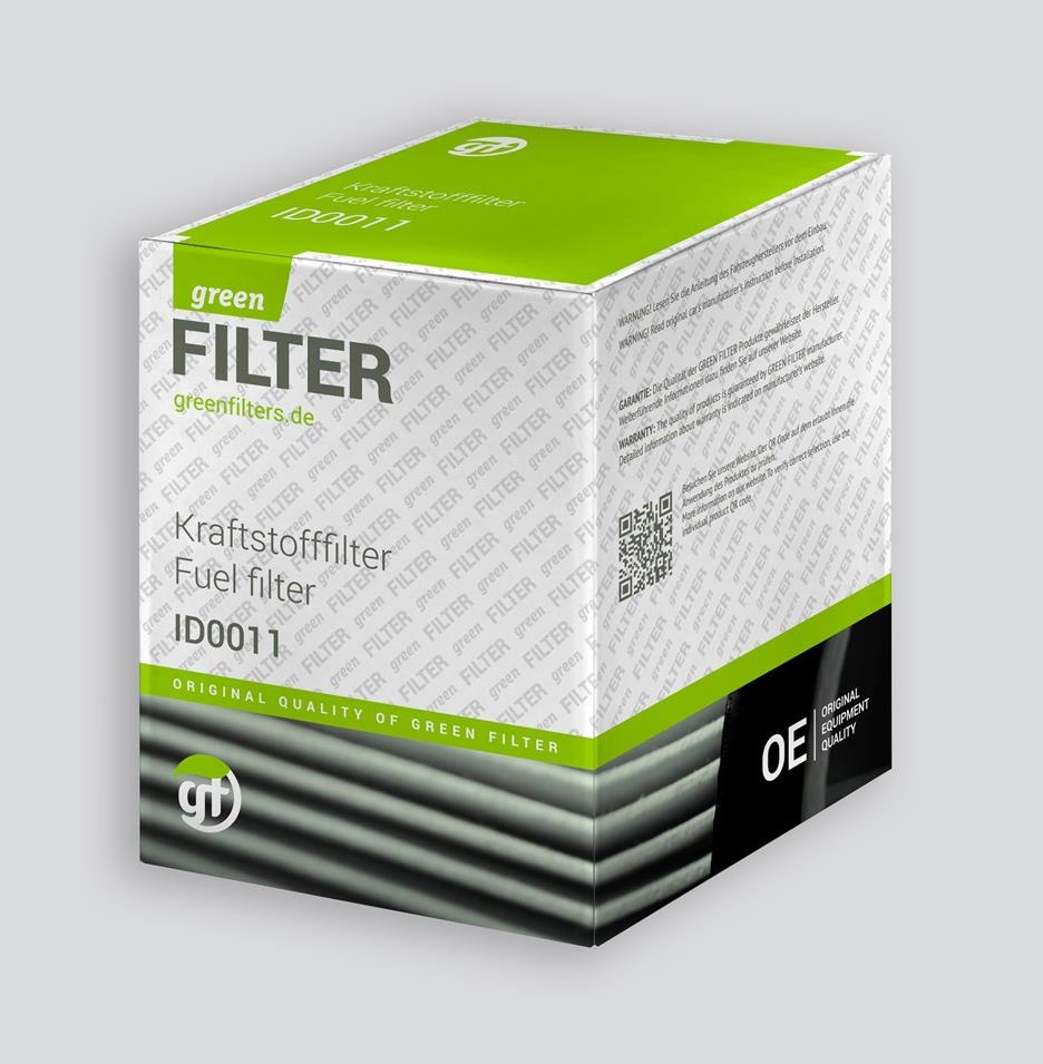 GREEN FILTER KF0216 Фильтр топливный