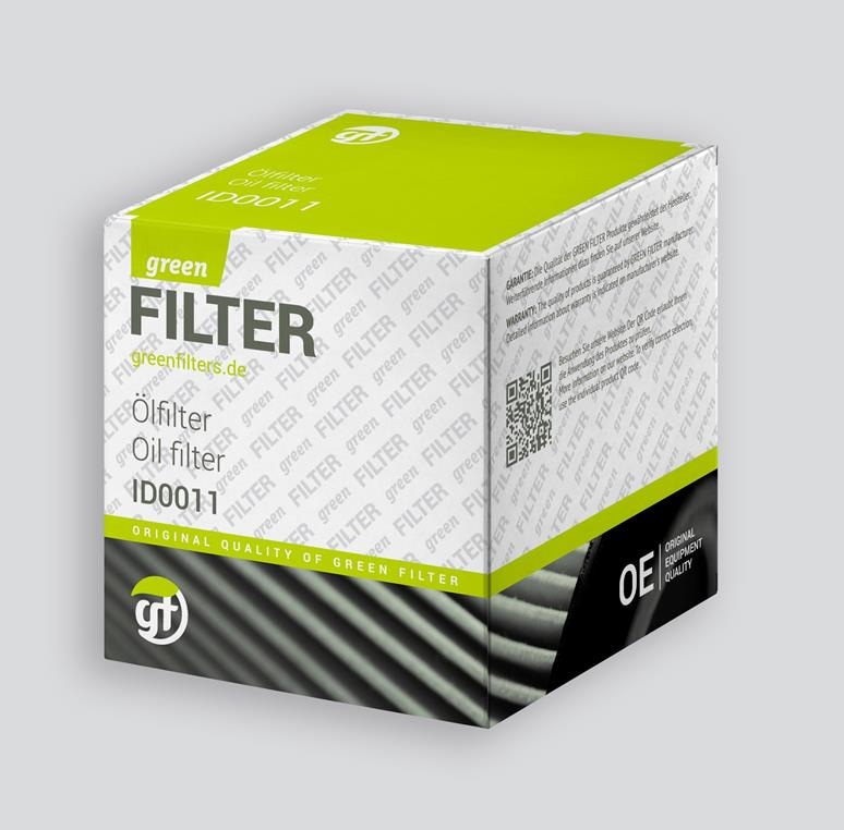 GREEN FILTER OK0192 Фильтр масляный [Картридж]