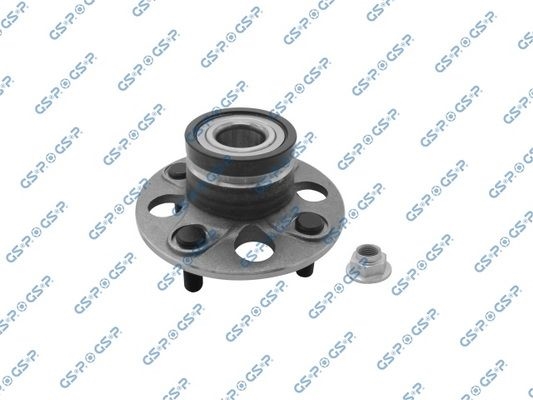GSP 9228019K Ступица с подшипником HONDA JAZZ I 02-08 зад. +ABS