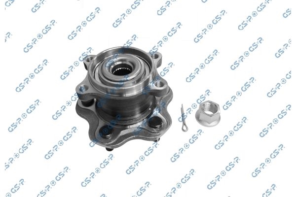 GSP 9325019K Ступица с подшипником NISSAN QASHQAI I/X-TRAIL T31 07- зад. AWD