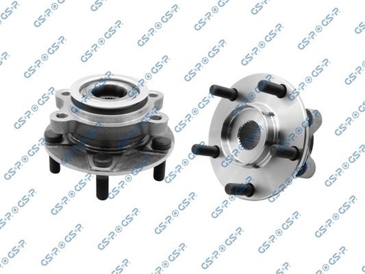 GSP 9329006 Подшипник-ступица пер.NISSAN QASHQAI (J10)/X-TRAIL (T31)07->