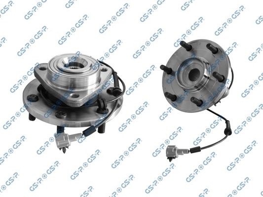 GSP 9329017 Ступица с подшипником NISSAN PATROL Y62/ARMADA/TITAN/INFINITI QX56 03- пер.